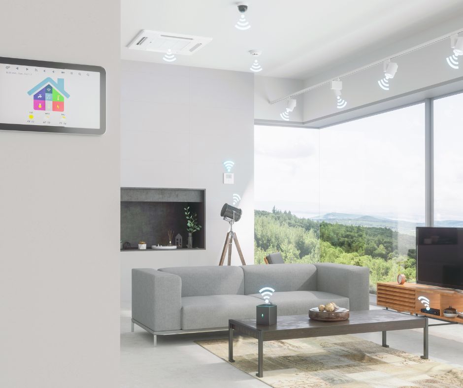 Air conditioning controller in a modern home