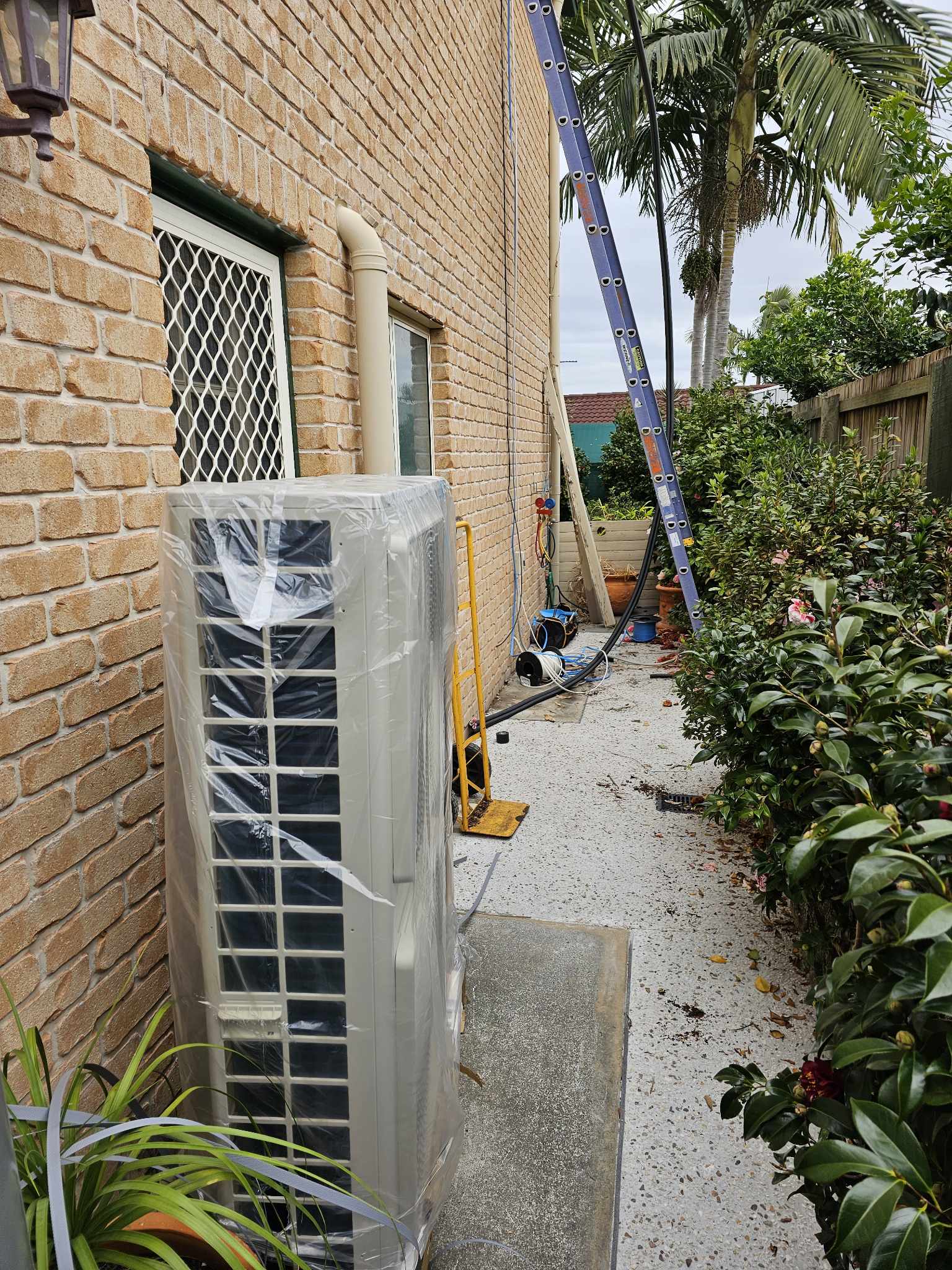 Daikin air conditioner installed by Precision Electrical & Air