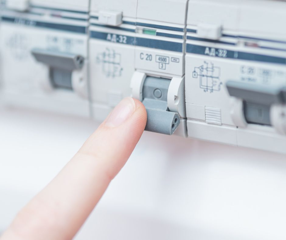 Safety switches on a lighting circuit