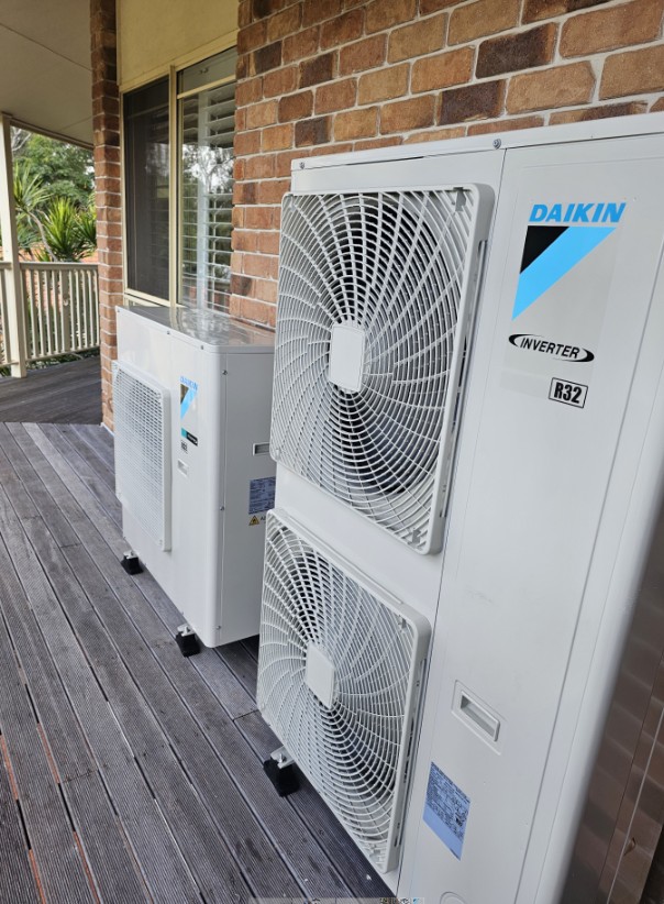Ducted and split system outdoor units